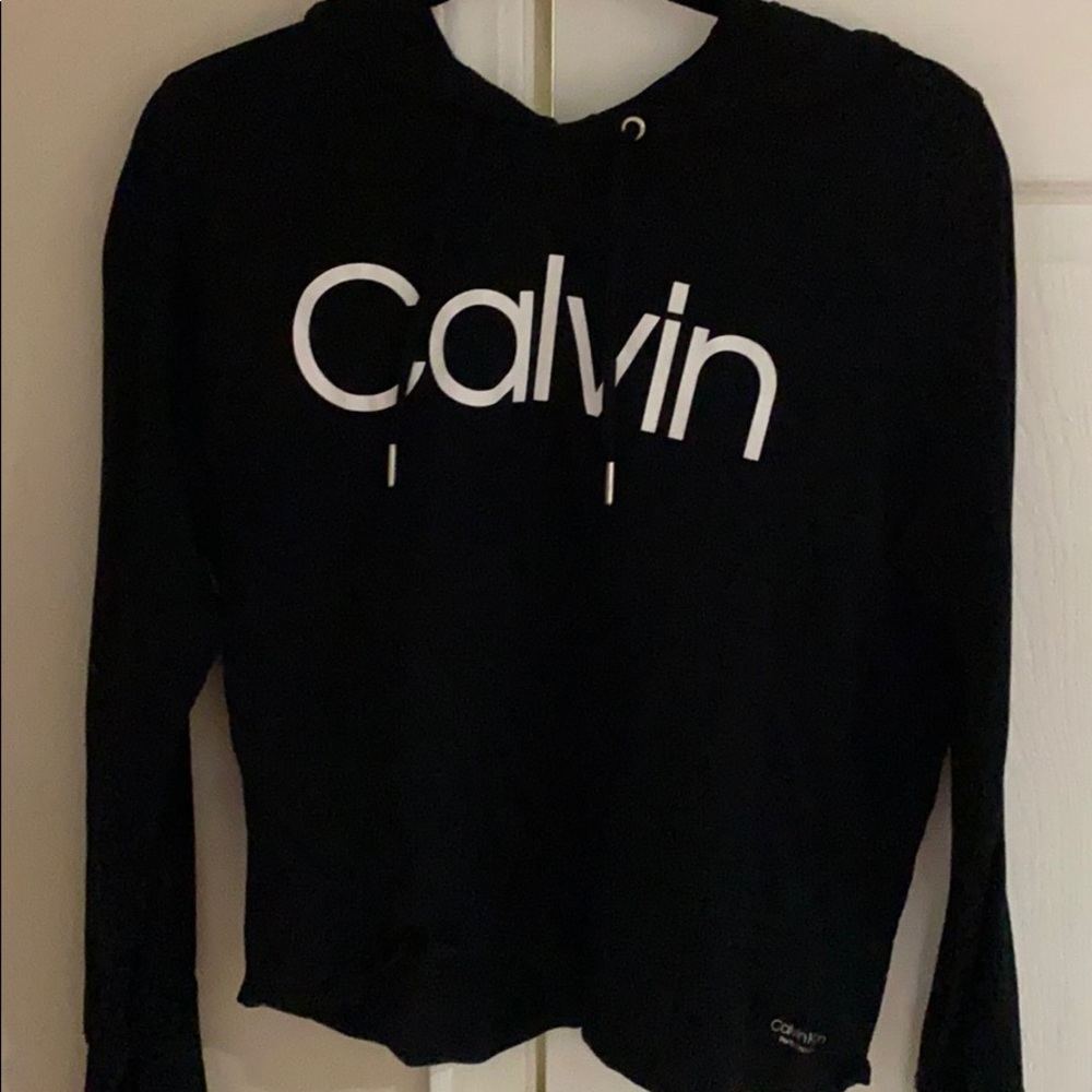 Calvin Klein Cropped Hoodie Lightweight